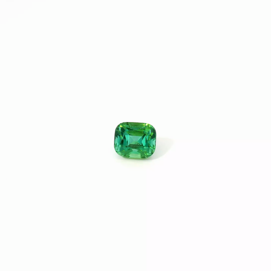 2.408卡綠色碧璽 / 2.408ct GREEN TOURMALINE Cushion Cut