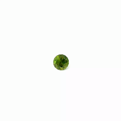 1.21卡巴基斯坦鉻榍石 / 1.21ct CHROME SPHENE Round Cut
