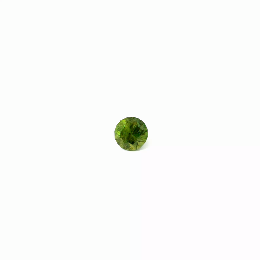 1.21卡巴基斯坦鉻榍石 / 1.21ct CHROME SPHENE Round Cut