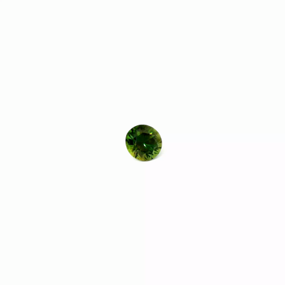 1.11卡巴基斯坦鉻榍石 / 1.11ct CHROME SPHENE Round Cut