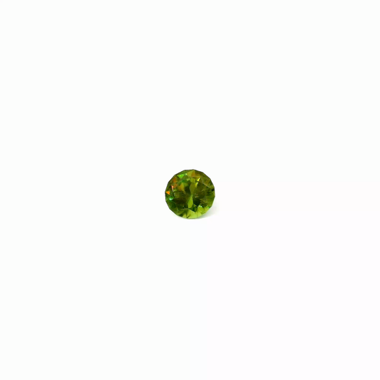 1.01卡巴基斯坦鉻榍石 / 1.01ct CHROME SPHENE Round Cut