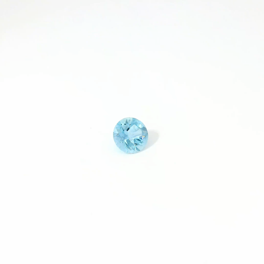 0.92卡海藍寶石 / 0.92ct AQUAMARINE Round Cut