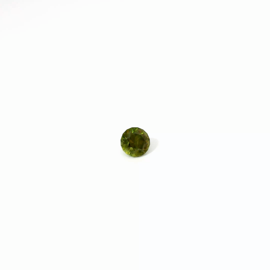 0.88卡巴基斯坦鉻榍石 / 0.88ct CHROME SPHENE Round Cut