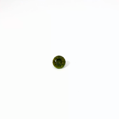 0.81卡巴基斯坦鉻榍石 / 0.81ct CHROME SPHENE Round Cut