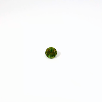 0.74卡巴基斯坦鉻榍石 / 0.74ct CHROME SPHENE Round Cut