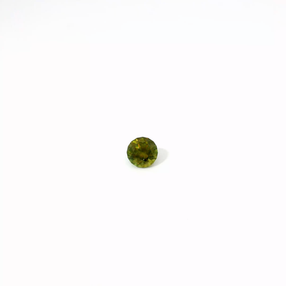 0.69卡巴基斯坦鉻榍石 / 0.69ct CHROME SPHENE Round Cut