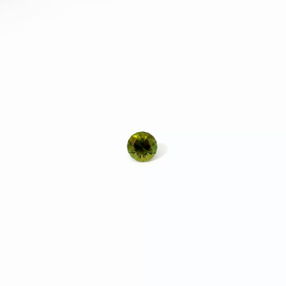 0.69卡巴基斯坦鉻榍石 / 0.69ct CHROME SPHENE Round Cut