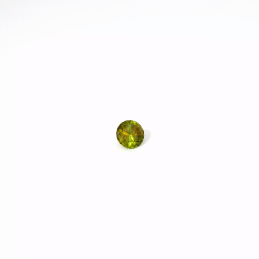 0.64卡巴基斯坦鉻榍石 / 0.64ct CHROME SPHENE Round Cut