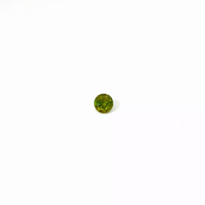 0.60卡巴基斯坦鉻榍石 / 0.60ct CHROME SPHENE Round Cut