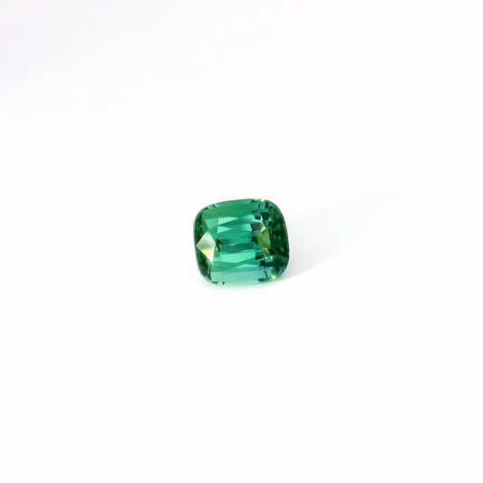 4.034卡綠色碧璽 / 4.034ct GREEN TOURMALINE Cushion Cut