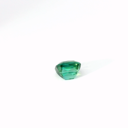 4.034卡綠色碧璽 / 4.034ct GREEN TOURMALINE Cushion Cut