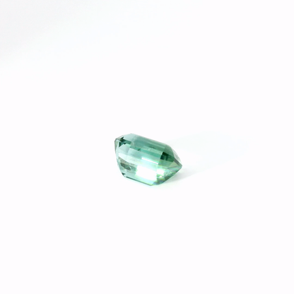 4.989卡湖水綠色碧璽 / 4.989ct TOURMALINE Seafoam green Cushion Cut