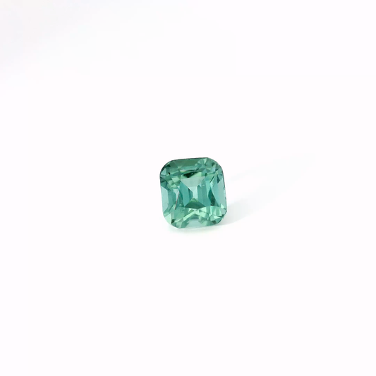 4.003卡湖水綠色碧璽 / 4.003ct TOURMALINE Seafoam green Cushion Cut