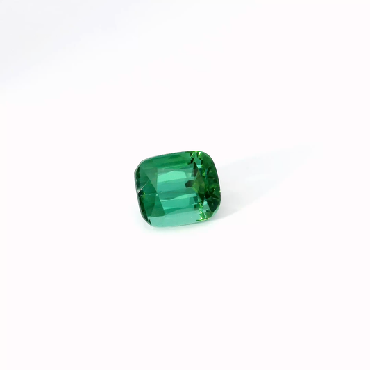 7.068卡綠碧璽 / 7.068ct GREEN TOURMALINE Cushion Cut