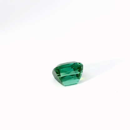 7.068卡綠碧璽 / 7.068ct GREEN TOURMALINE Cushion Cut