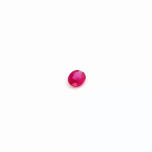 1.08卡紅寶石 / 1.08ct RUBY Oval cut No Heat