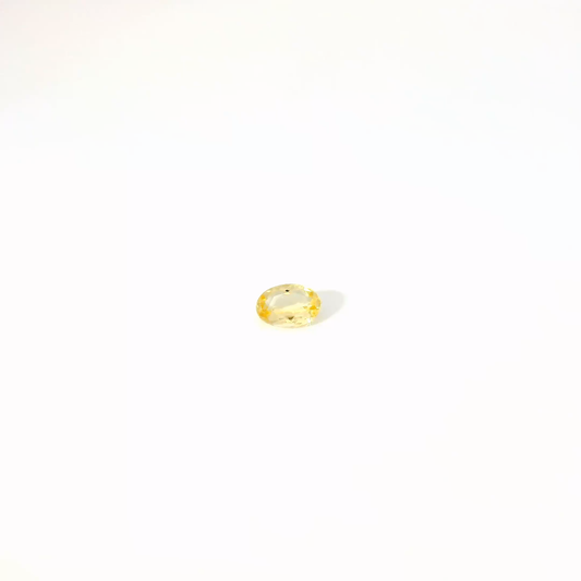 0.496卡帝王托帕石 / 0.496ct IMPERIAL TOPAZ Oval Cut Yellow