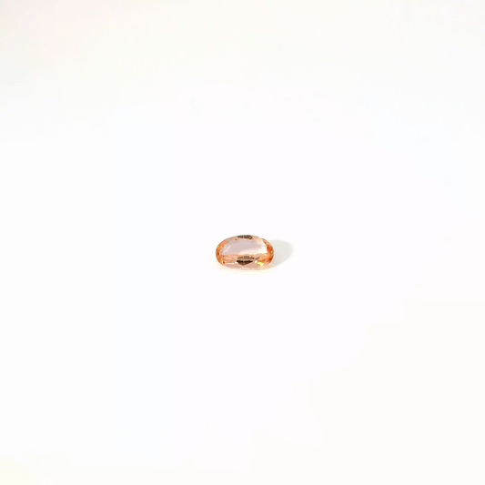 0.523卡帝王托帕石 / 0.523ct IMPERIAL TOPAZ Oval Cut Peach