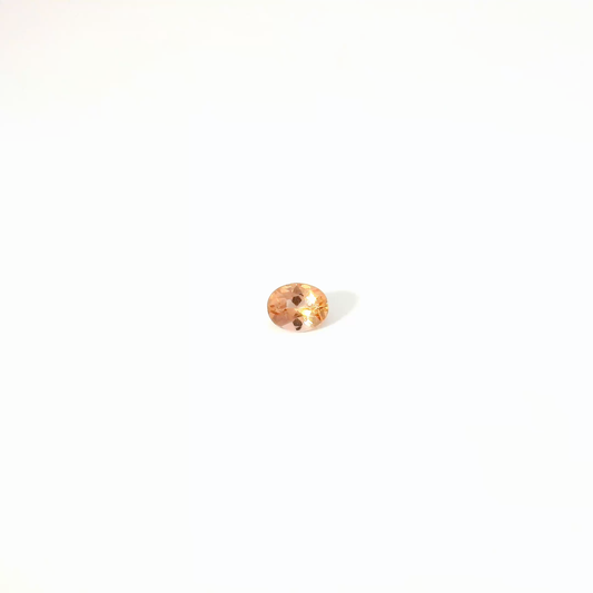 0.535卡帝王托帕石 / 0.535ct IMPERIAL TOPAZ Oval Cut Peach