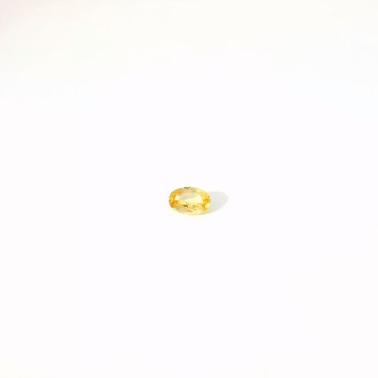 0.539卡帝王托帕石 / 0.539ct IMPERIAL TOPAZ Oval Cut Yellow