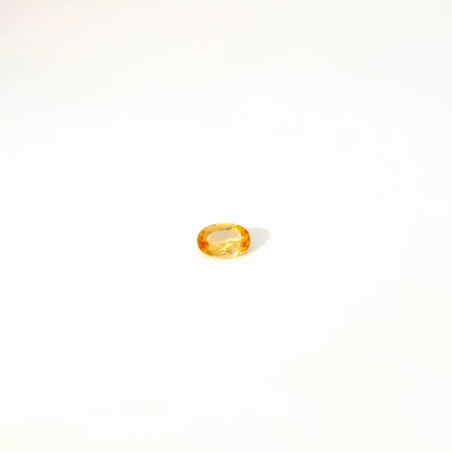 0.573卡帝王托帕石 / 0.573ct IMPERIAL TOPAZ Oval Cut Gold