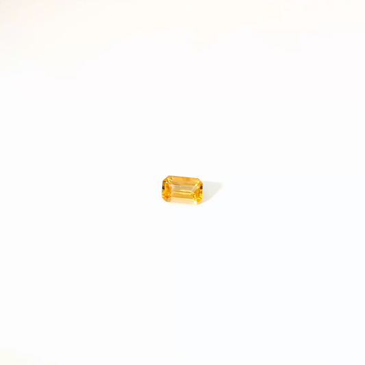 0.584卡帝王托帕石 / 0.584ct IMPERIAL TOPAZ Emerald Cut Gold