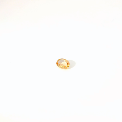 0.605卡帝王托帕石 / 0.605ct IMPERIAL TOPAZ Oval Cut Gold