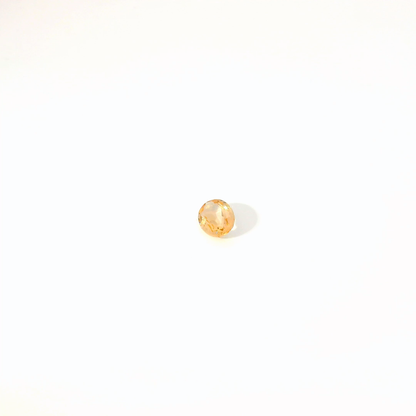 0.605卡帝王托帕石 / 0.605ct IMPERIAL TOPAZ Oval Cut Gold