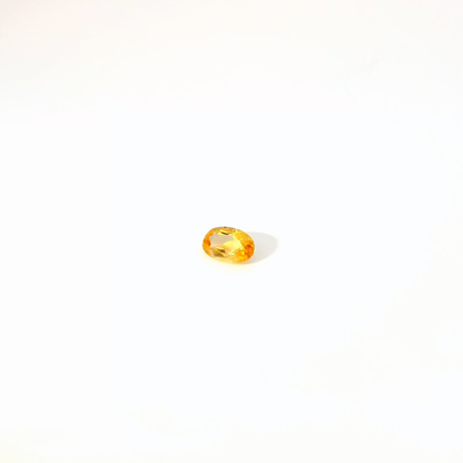 0.606卡帝王托帕石 / 0.606ct IMPERIAL TOPAZ Oval Cut Gold