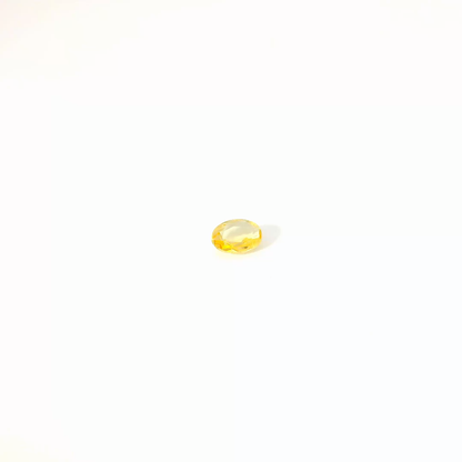 0.631卡帝王托帕石 / 0.631ct IMPERIAL TOPAZ Oval Cut Yellow