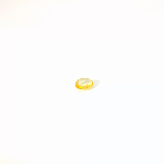 0.631卡帝王托帕石 / 0.631ct IMPERIAL TOPAZ Oval Cut Yellow