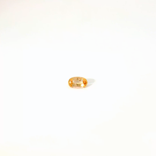 0.635卡帝王托帕石 / 0.635ct IMPERIAL TOPAZ Oval Cut Gold