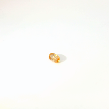 0.635卡帝王托帕石 / 0.635ct IMPERIAL TOPAZ Oval Cut Gold