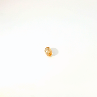 0.635卡帝王托帕石 / 0.635ct IMPERIAL TOPAZ Oval Cut Gold