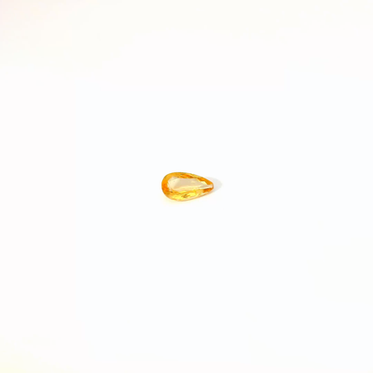 0.643卡帝王托帕石 / 0.643ct IMPERIAL TOPAZ Pear Cut Gold