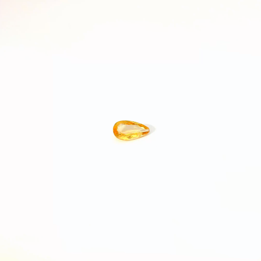 0.643卡帝王托帕石 / 0.643ct IMPERIAL TOPAZ Pear Cut Gold