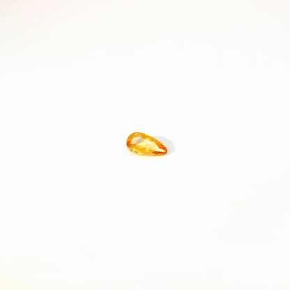 0.643卡帝王托帕石 / 0.643ct IMPERIAL TOPAZ Pear Cut Gold