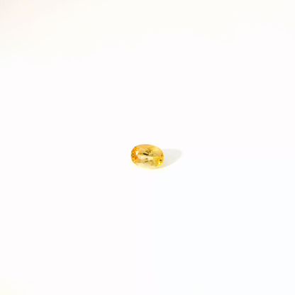 0.649卡帝王托帕石 / 0.649ct IMPERIAL TOPAZ Oval Cut Yellow