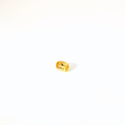 0.649卡帝王托帕石 / 0.649ct IMPERIAL TOPAZ Oval Cut Yellow