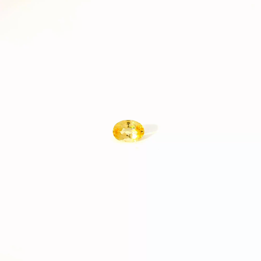 0.691卡帝王托帕石 / 0.691ct IMPERIAL TOPAZ Oval Cut Yellow