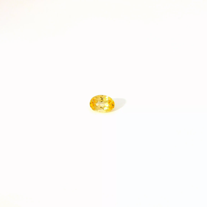 0.691卡帝王托帕石 / 0.691ct IMPERIAL TOPAZ Oval Cut Yellow