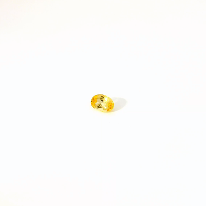 0.691卡帝王托帕石 / 0.691ct IMPERIAL TOPAZ Oval Cut Yellow