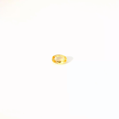 0.705卡帝王托帕石 / 0.705ct IMPERIAL TOPAZ Oval Cut Gold