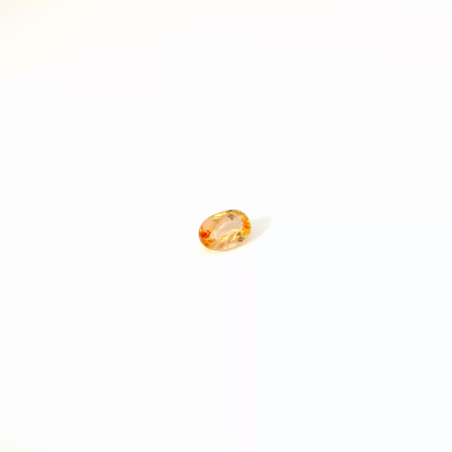 0.75卡帝王托帕石 / 0.75ct IMPERIAL TOPAZ Oval Cut Gold