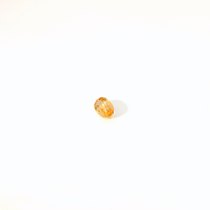 0.75卡帝王托帕石 / 0.75ct IMPERIAL TOPAZ Oval Cut Gold