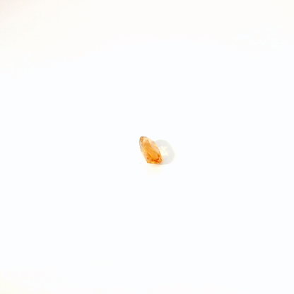 0.76卡帝王托帕石 / 0.76ct IMPERIAL TOPAZ Oval Cut Gold