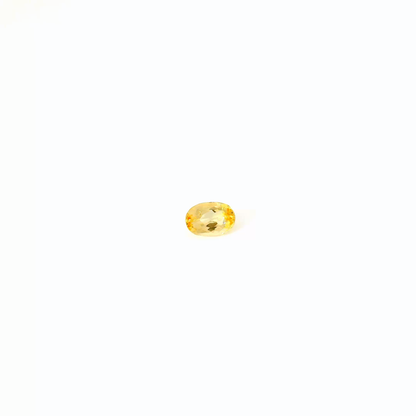 0.796卡帝王托帕石 / 0.796ct IMPERIAL TOPAZ Oval Cut Yellow