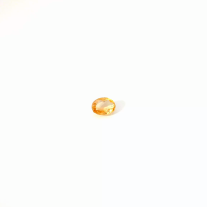 0.803卡帝王托帕石 / 0.803ct IMPERIAL TOPAZ Oval Cut Gold