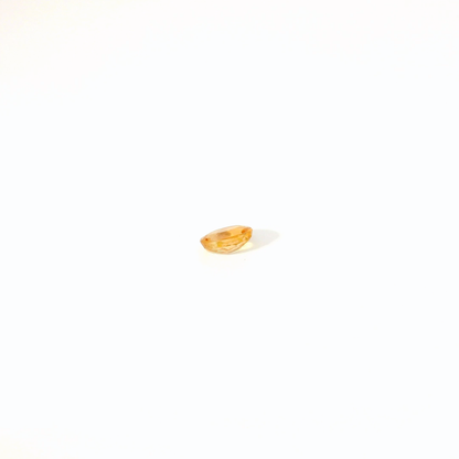 0.803卡帝王托帕石 / 0.803ct IMPERIAL TOPAZ Oval Cut Gold