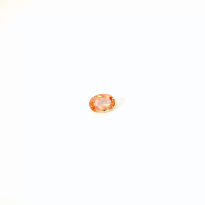 0.865卡帝王托帕石 / 0.865ct IMPERIAL TOPAZ Oval Cut Peach